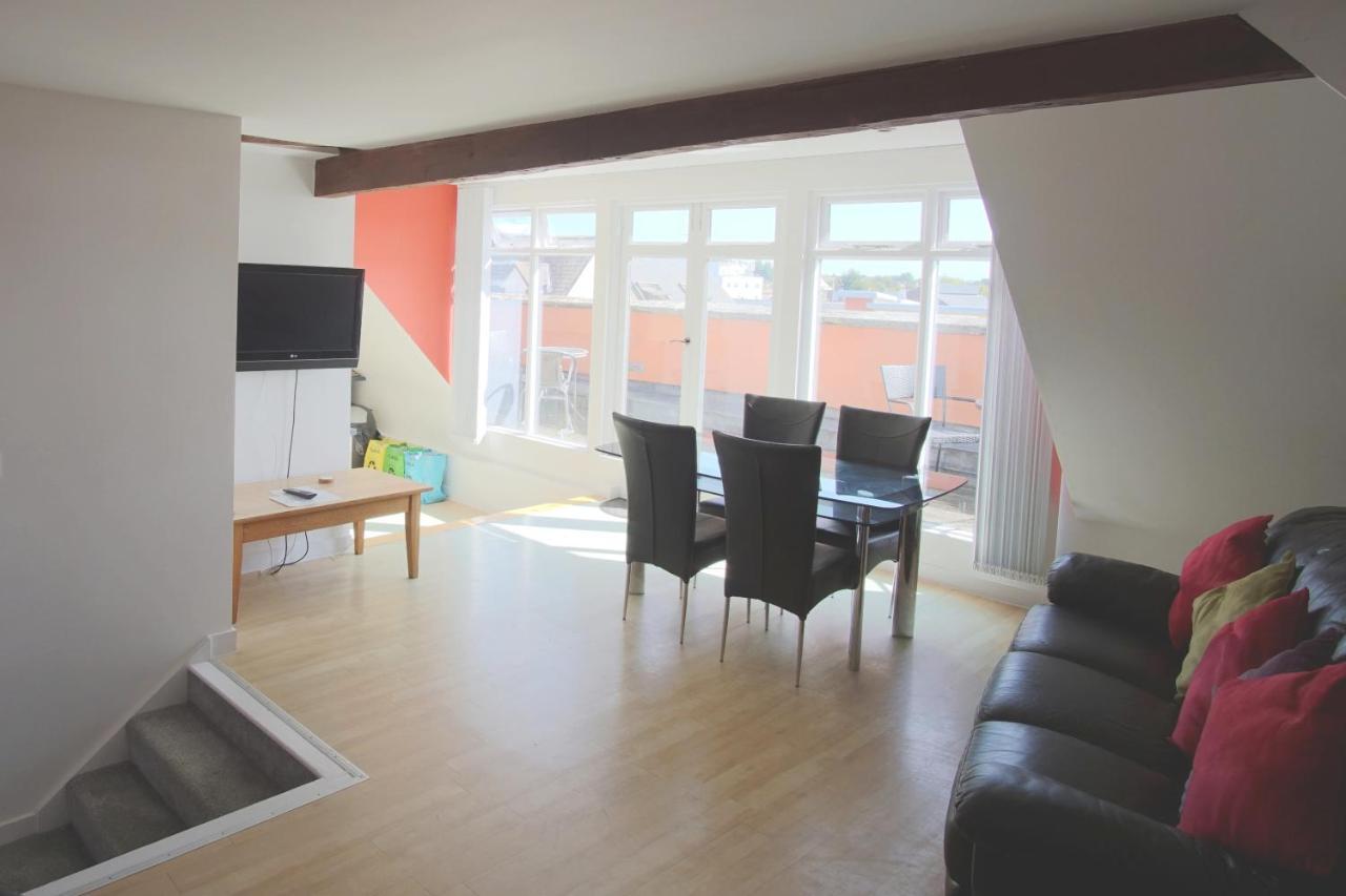 Stunning Central Exeter Apartment With Balcony And Fantastic View Exteriör bild